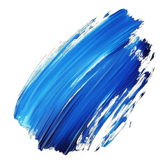 vibrant brushstroke in varying shades of blue showcasing smooth texture and fluid motion ideal for backgrounds or artistic designs
