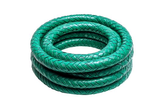 A Green Hoses isolated on transparent background
