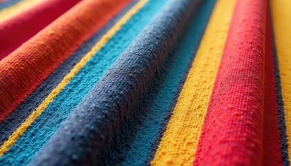 Striped fabric with consistent, evenly-spaced lines , artwork, horizontal, illustration