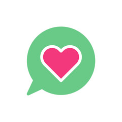 Heartfelt Connection: Message of Love Icon