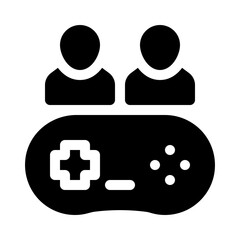 Multiplayer glyph icon