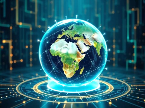 globe and binary code. globe, world, earth, map, technology, global, internet, business, planet, network, communication, concept, digital, data, web, illustration, space, blue, tech, information, bina