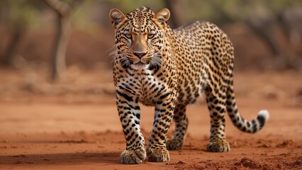 Obraz premium leopard in the bush