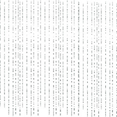 Small spots and dots create a noisy texture with vertical stripes.