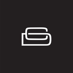 creative simple logo design initial CD