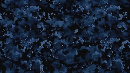 Dark blue abstract camouflage pattern design