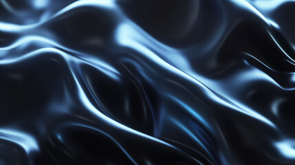 A futuristic abstract background with fluid waves in light gold and dark red. Sleek, high-tech design with glossy reflections and cinematic lighting. Perfect for modern UI, innovation themes