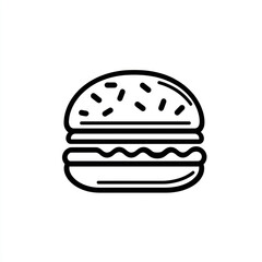 hamburger vector illustration