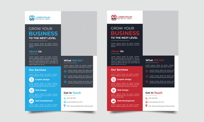 Modern Corporate Growth Strategy Flyer, Minimalist Corporate Services Flyer, Creative Agency Promotion, Corporate Annual Report, Professional Business Conference, Corporate Marketing Solution Flyer
