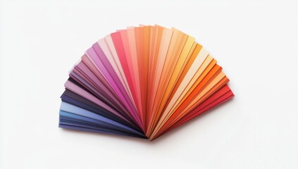 Colorful spectrum of paint swatches (1)