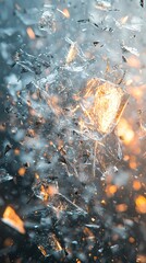 Broken ice