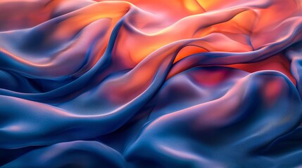 Obraz premium Flowing like silk