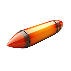 Vivid crayon, 3D rendering