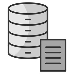 Data Science Icon Element For Design