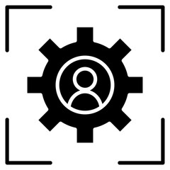 Focus Icon Element For Design