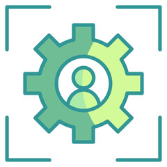Focus Icon Element For Design