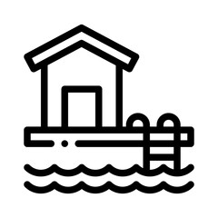 pool line icon
