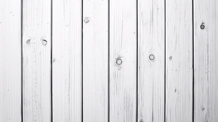 Fototapeta premium white wooden planks background with natural texture and nails for rustic design