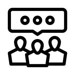 Communication line icon