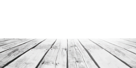 clean white wooden board with blur png transparent background