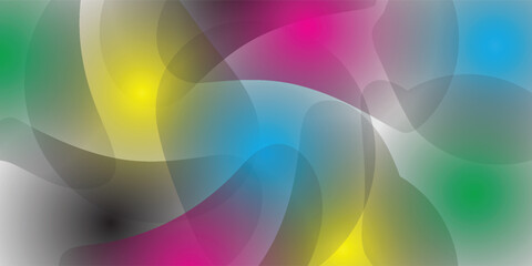 Obraz premium Light Multicolor, Rainbow vector template with bent lines. A completely new color illustration in marble style. The elegant pattern for brand book