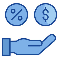 Tax Icon Element For Design