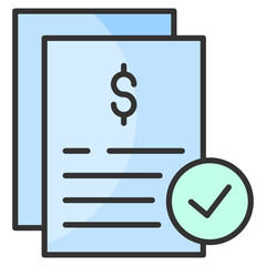 Approval Icon Element For Design