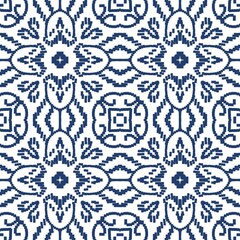 pattern batik flower damask ethnic boho ikat texture tribal geometric backgroun