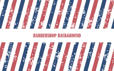 Barbershop background with text in the middle