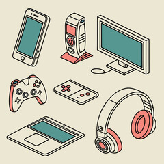 Tech & Smart Devices Icons