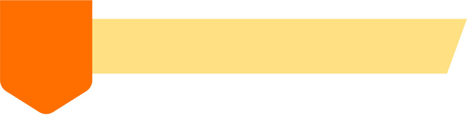 Simple flat title box vector for labels, headers, UI design, presentations, infographics, and modern templates. Clean and versatile graphic element for professional layouts.