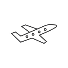 Airplane icons vector icon design. modern flat and line design