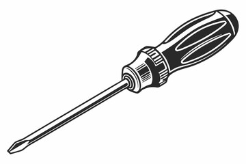 screwdriver  silhouette vector 