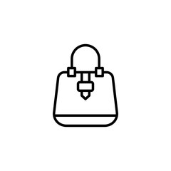 Hand bag icons vector icon design. modern flat and line design