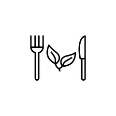 Healthy food icons vector icon design. modern flat and line design