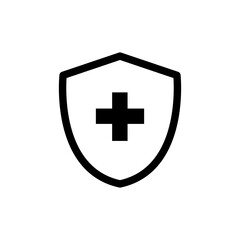 Immune guard icons vector icon design. modern flat and line design