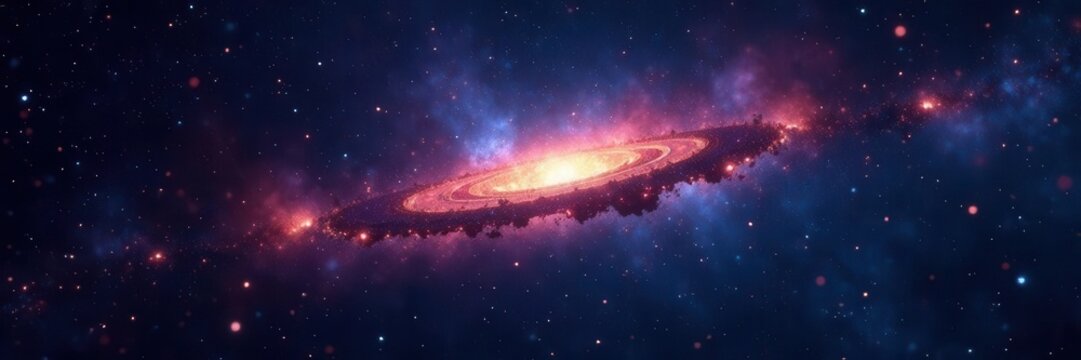 Distant Hydrus constellation shimmering softly in inky blackness , stargazing, southern sky, stellar