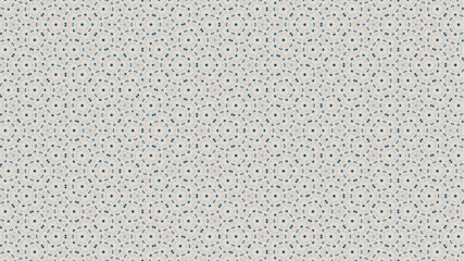 Modern geometric abstract floral organic textile pattern vector.