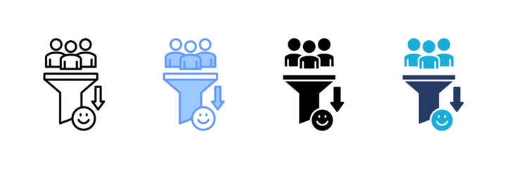  Customer Funnel  Icon