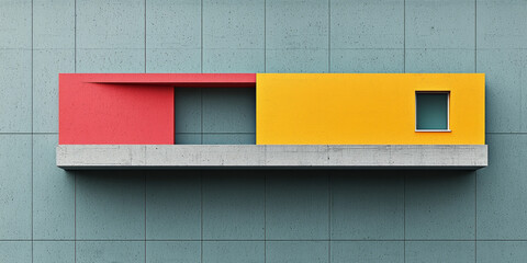  Colorful Modern Architecture with abstract shapes and textures