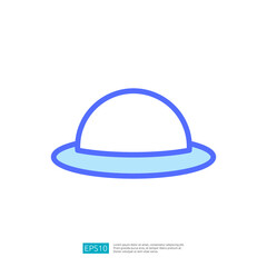 Iconic Farming Equipment Represented As A Simple Geometric Shape Illustrating Agriculture Innovations And Eco-Friendly Practices