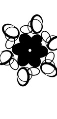 black and white abstract background