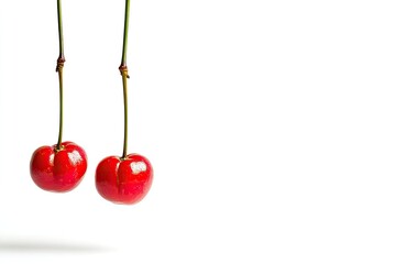 Two Cherries Hanging