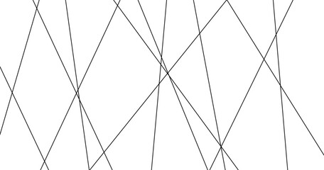 Abstract luxury geometric random chaotic lines. Abstract criss-cross lines geometric pattern texture contemporary vector background 