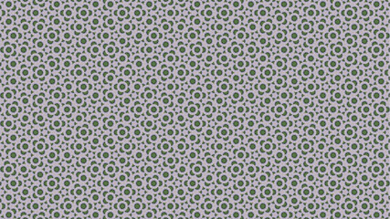 Modern geometric abstract floral organic textile pattern vector.