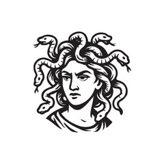 Medusa in Monochrome