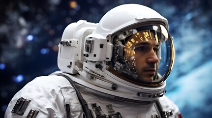 Astronaut helmet realistic astronaut helmet.generative.ai