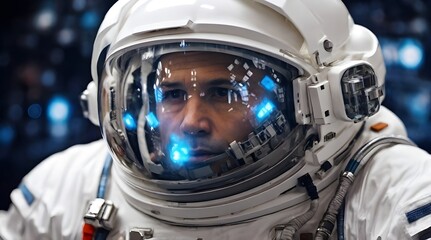 Astronaut helmet realistic astronaut helmet.generative.ai