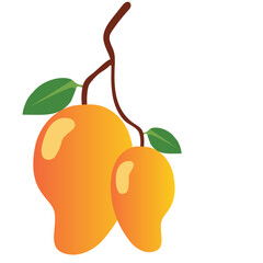 Fresh mangoes.