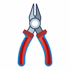 pliers isolated on white